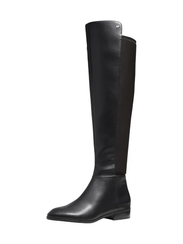 Michael Kors Bromley Flat Riding Boots 40T2BOFBEL Black 5.5M - Image 12
