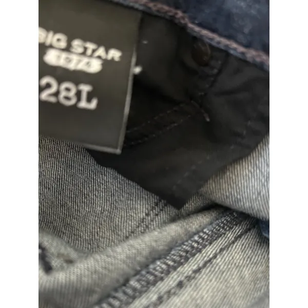 Big Star 1974 Remy Bootcut Jeans Dark Indigo Wash Size‎ 28L HWREMPLIBU - Image 6