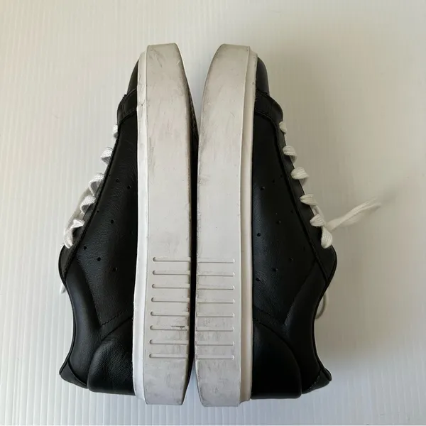 Adidas Womens Sleek Super EE4519 Black Platform Athletic Shoes, 7 - Image 7