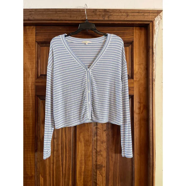 Z Supply Mara Stripe Cardigan Small - Image 2