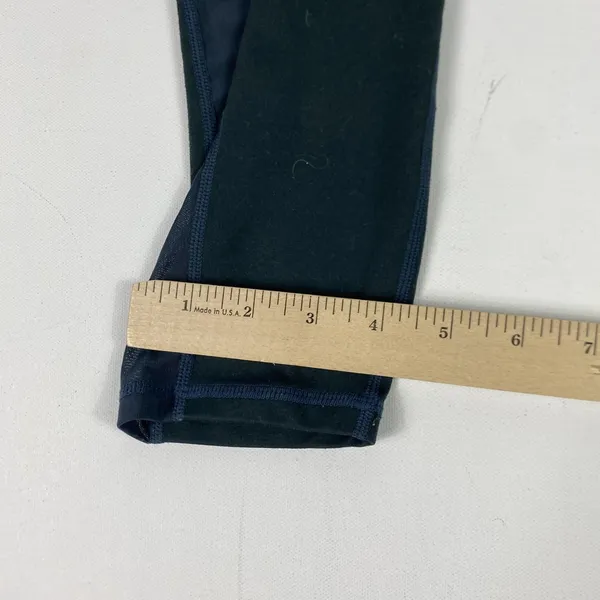 Fabletics Powerhold Leggings Womens Small Black Navy‎ High Rise Pocket - Image 3