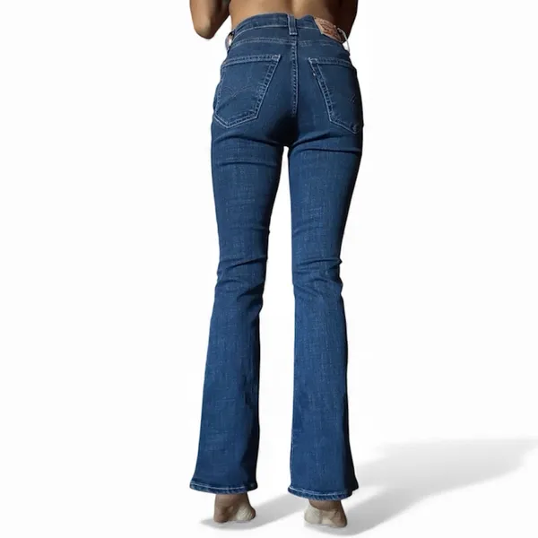 🔴🔵🟣⚪️Levi's Dark Blue Women's Boyfriend Jeans - Image 3