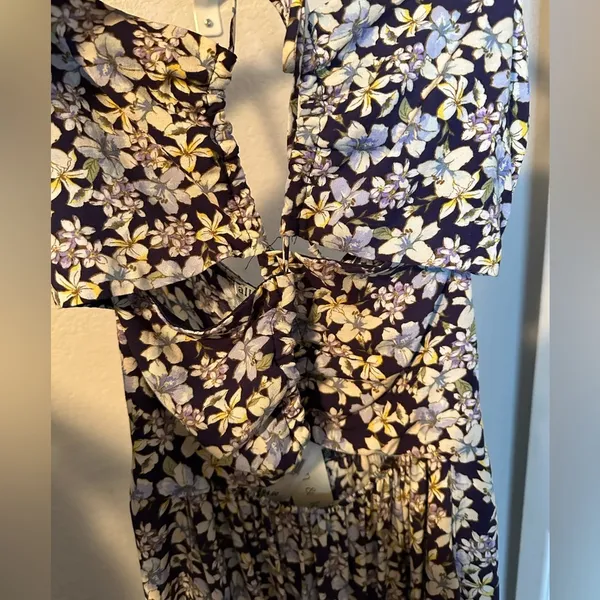 Allison & Kelly NWT Floral Cut Out Dress - Image 2