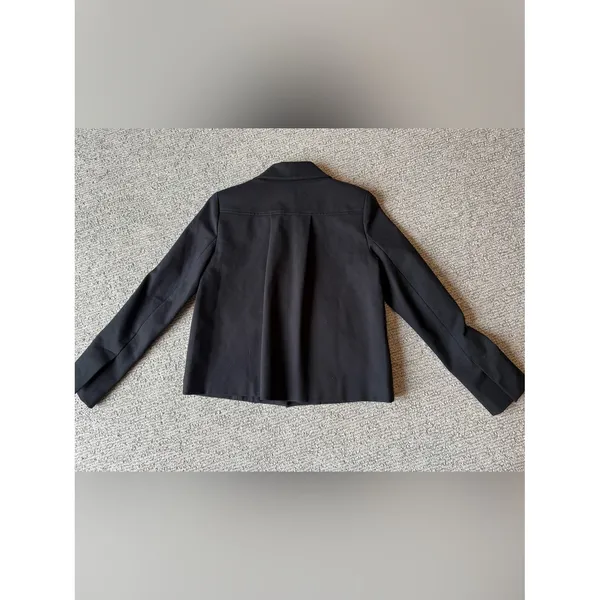 Maeve for Anthropologie Black Cropped Blazer Size 0 - Image 2