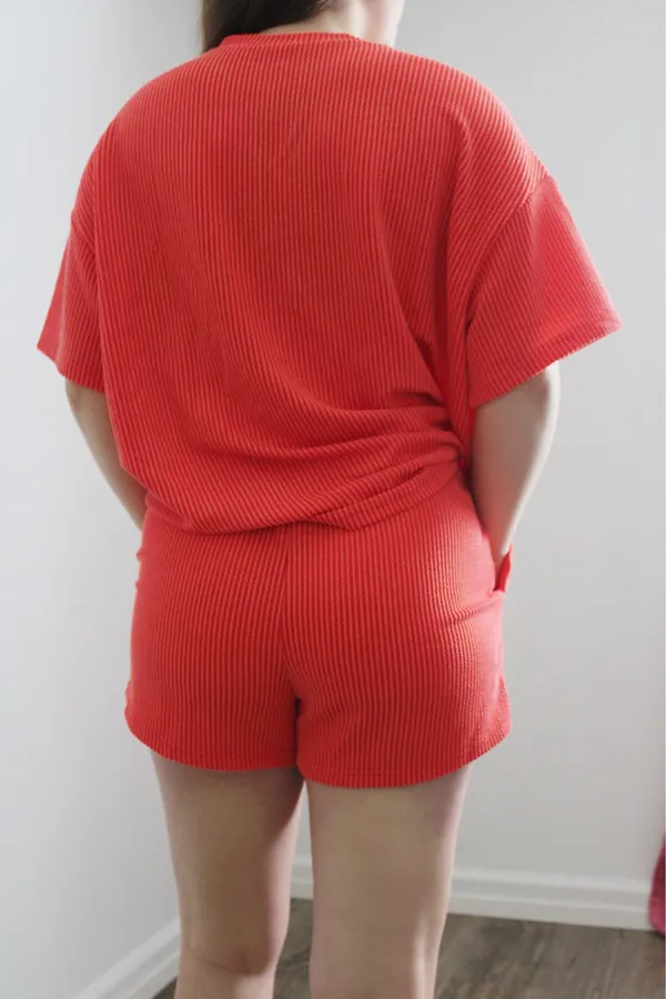 Independence 2 Piece Set Red Size M - Image 2