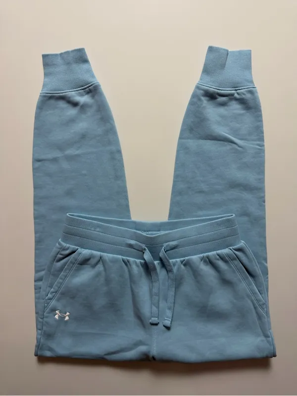Under Armour Fleece Joggers, Blue, Size S - Image 3