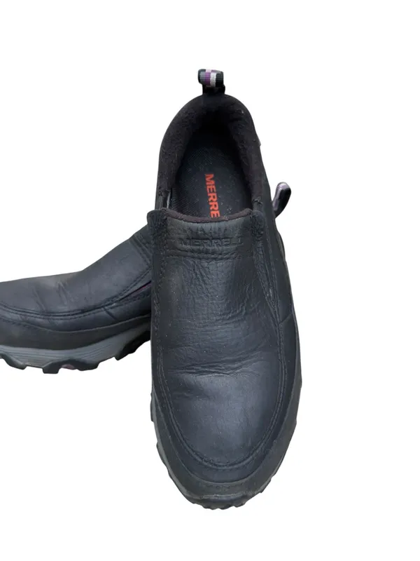 Merrell Coldpack Ice+ Moc Waterproof Shoes Gorpcore Vibram Leather Clogs Size 7 - Image 2