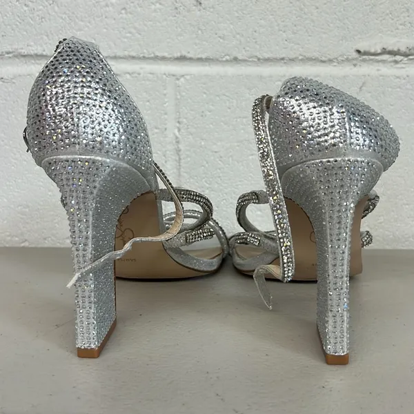 Jessica Simpson sz5.5 silver - Image 3