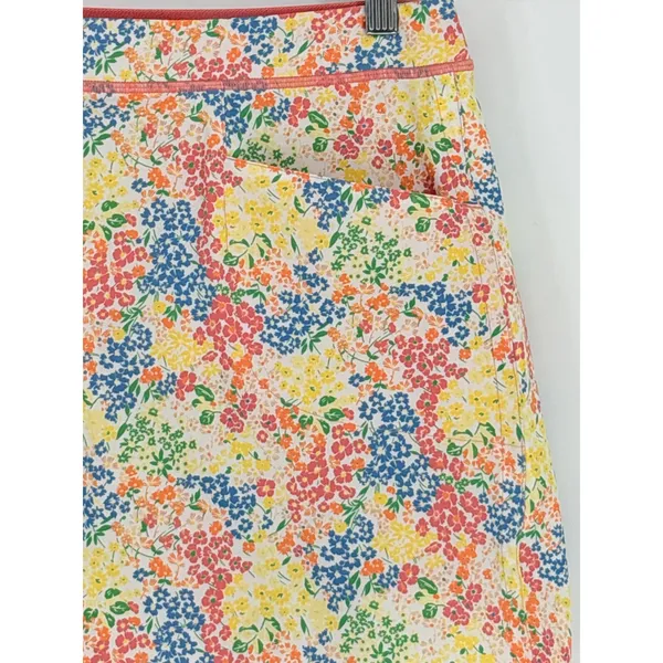 RLX Ralph Lauren Floral‎ Golf Skort Womens Medium Multicolor Activewear Skirt - Image 4