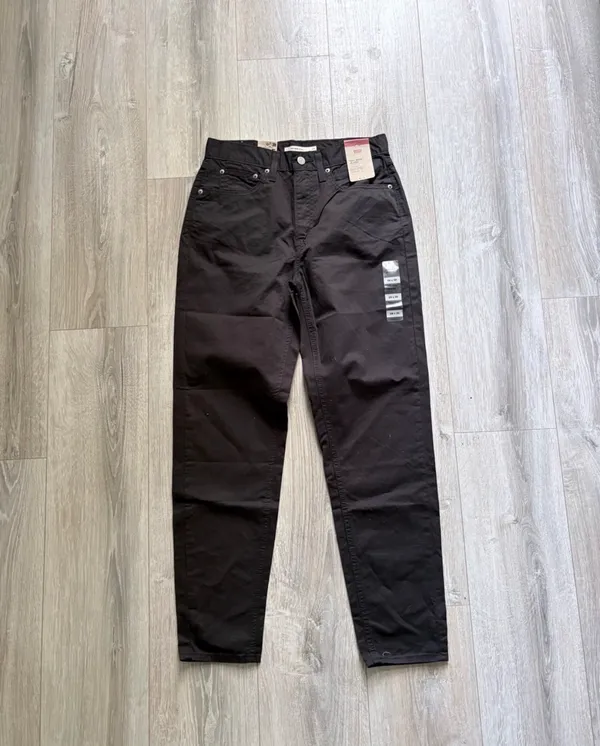 Levi's Black 80’s Mom Jeans - Image 4
