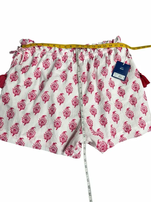 Roller Rabbit x Target Women's Bouquet Side-Tie Beach Pull-On Shorts in Pink XXL - Image 4