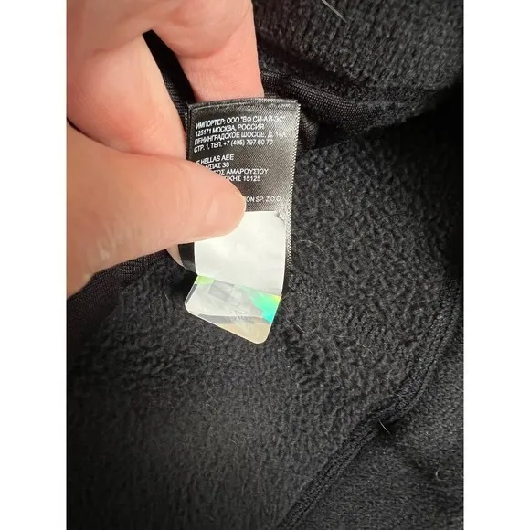 North Face full zip jacket black size M‎ women’s - Image 5