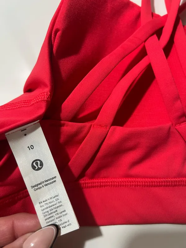 Lululemon Energy Bra - Size 10 - Image 2