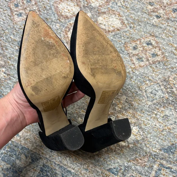 Aldo Black Suede Women's Heels - Image 5