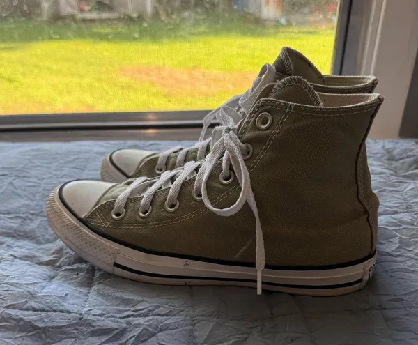 Sage Green Converse High-Top - Image 3
