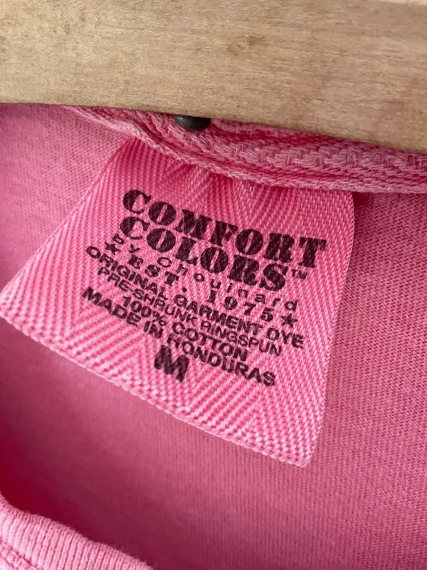 Comfort Colors T-Shirt Seaside Pink - Image 2