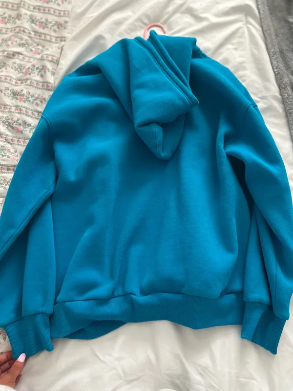 Trendy Amazon Queen Hoodie Blue - Image 3