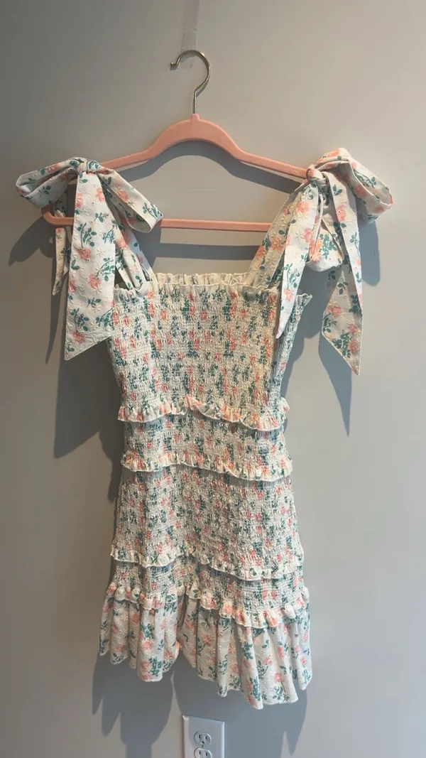 Floral mini dress Size M - Image 2
