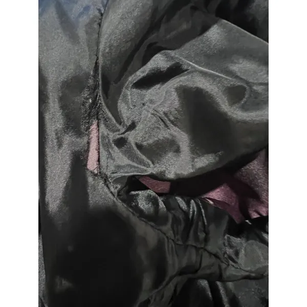 Simply Vera Wang Tunic jacket shiny floral fabric Size Large - Image 7