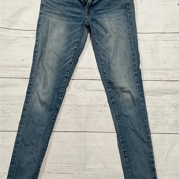 American eagle super stretch Jegging blue jeans - Image 4