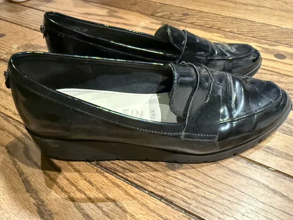 Anne Klein Patent Leather Loafers - Image 5