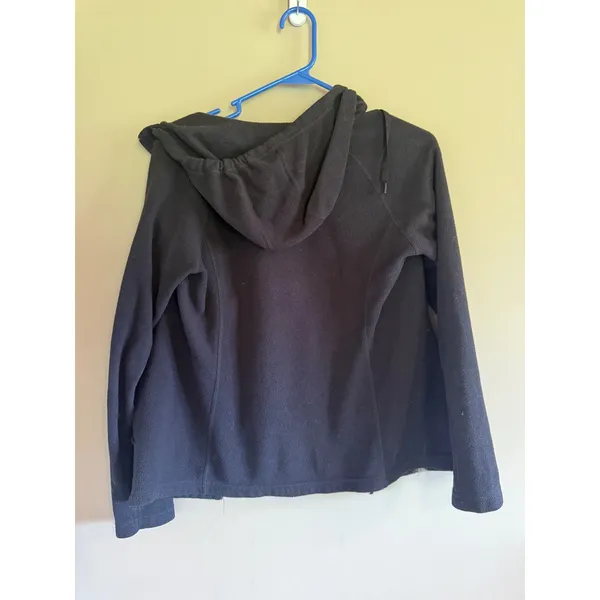 The North Face Womens Black Full Zip Fleece Hoodie Jacket Small - Image 4
