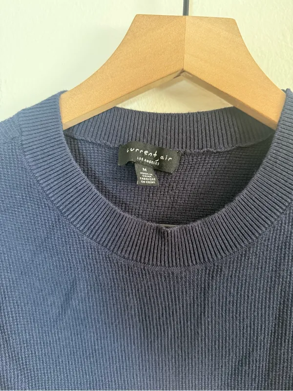 Current Air Susanne Mixed Media Pullover Sweater - Image 3