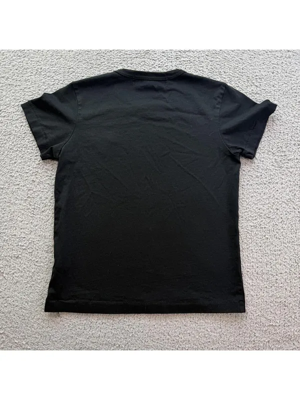 Comme des Garçons PLAY Red Heart Logo Black T Shirt Small Made in Japan CDG - Image 2