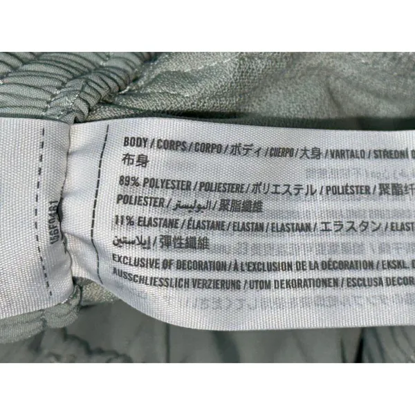 Abercrombie & Fitch Sage Green Stretch Woven Jogger Pants Sweatpants Size Small - Image 5
