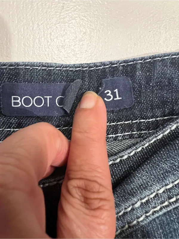 Grace in LA jeans detailed cross embroidery rhinestone embellishment pocket 31 - Image 3