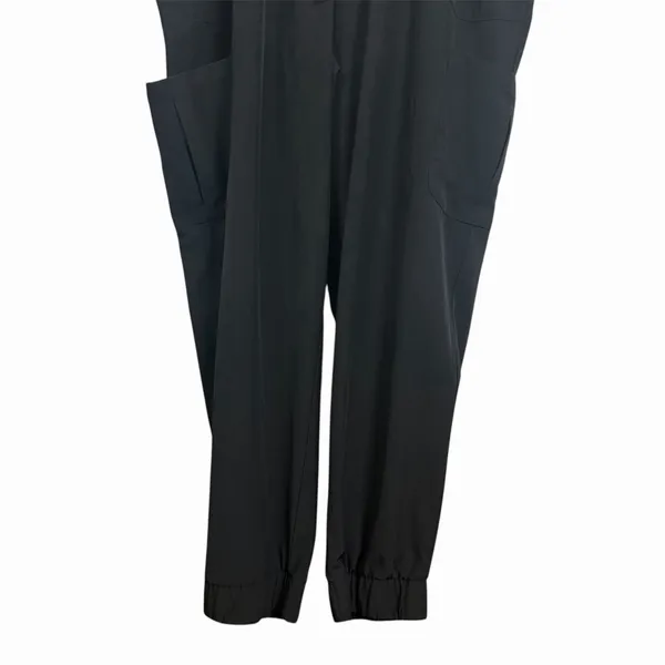 Hanes Women's Sz 3XL Black Scrub Joggers Pants Comfort Fit Pull On Drawstring - Image 3