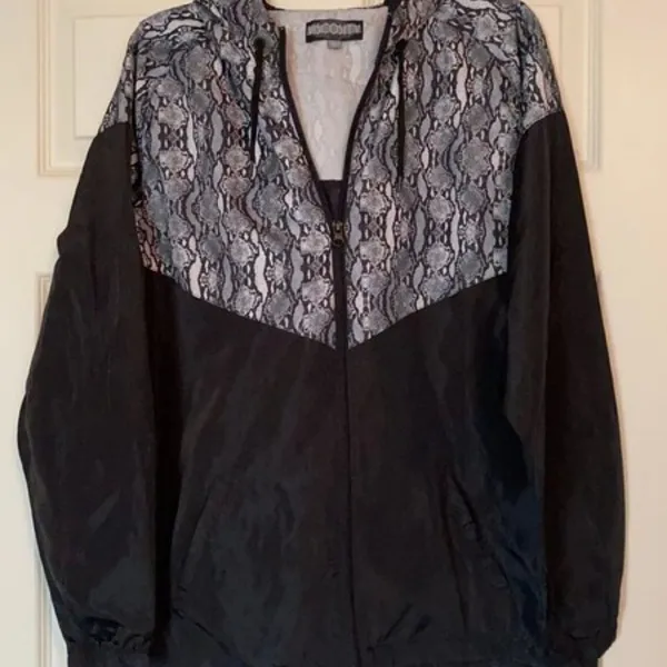 Viscosity animal print black‎ jacket L Black Size L - Image 6