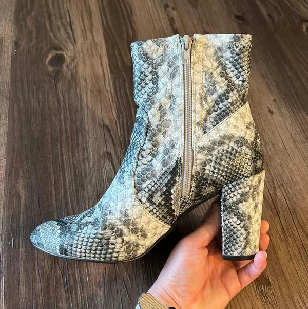 Snake Print Boots - Image 2
