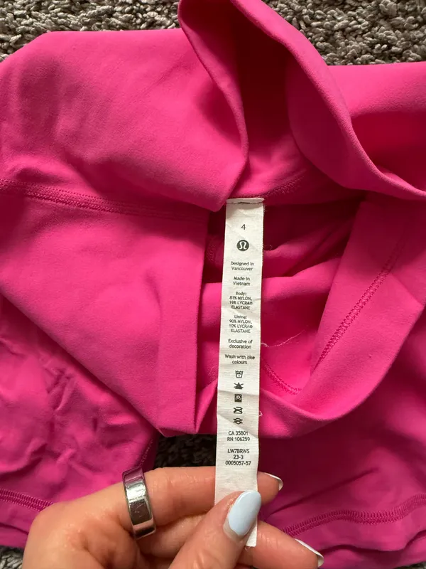 lululemon athletica Hot Pink High-Rise Bike Shorts - Image 5