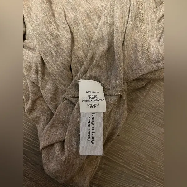 Madewell Brown And Black Long Sleeve Top Women’s Size S - Image 7