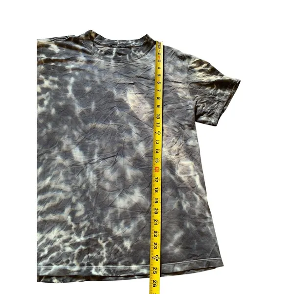 Lululemon All Yours Tee Women 8 Grey Marble Dye Relaxed‎ Fit Athleisure Core - Image 5