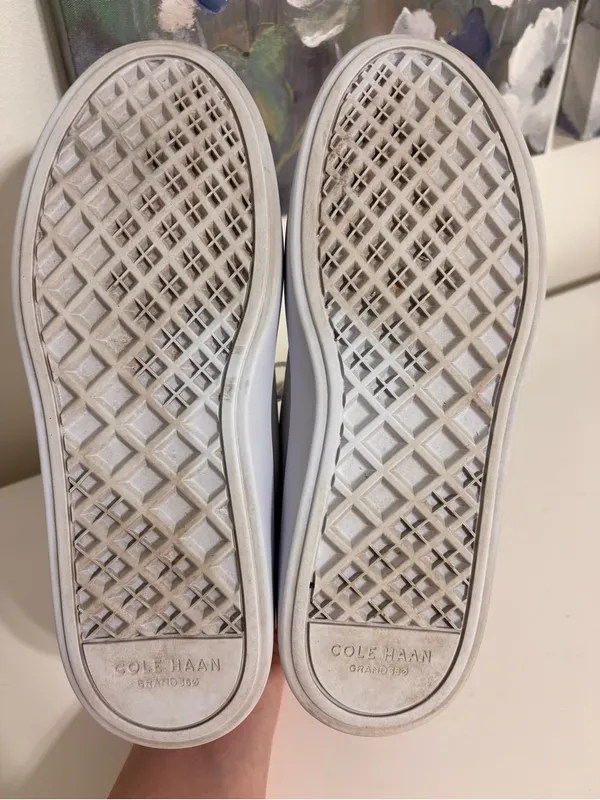 Cole Haan Grand Crosscourt Daily W29127 Ivory Syrah Leather Sneakers Women’s 8B - Image 11