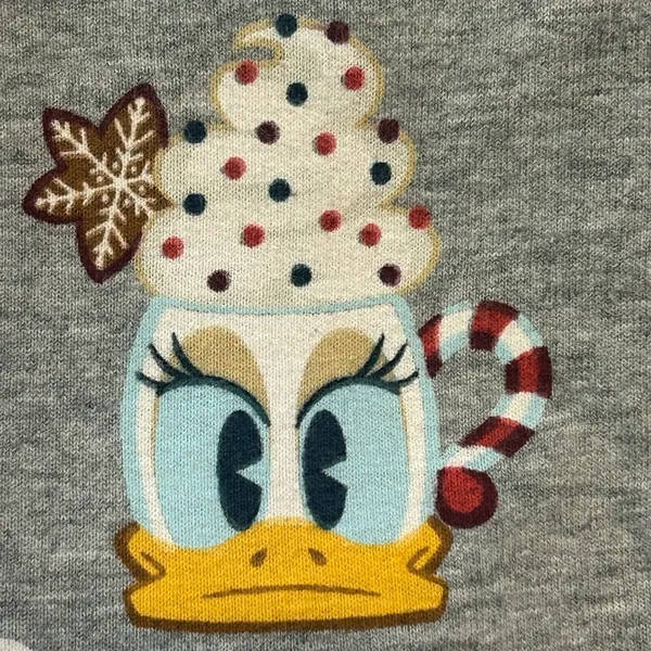 Disney Mickey Mouse Friends Holiday treats One-Piece Pajama hood ears adult XXL - Image 10