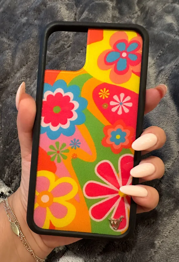 Wild Flower Groovy Flowers iPhone 11 Pro Max Case - Image 2