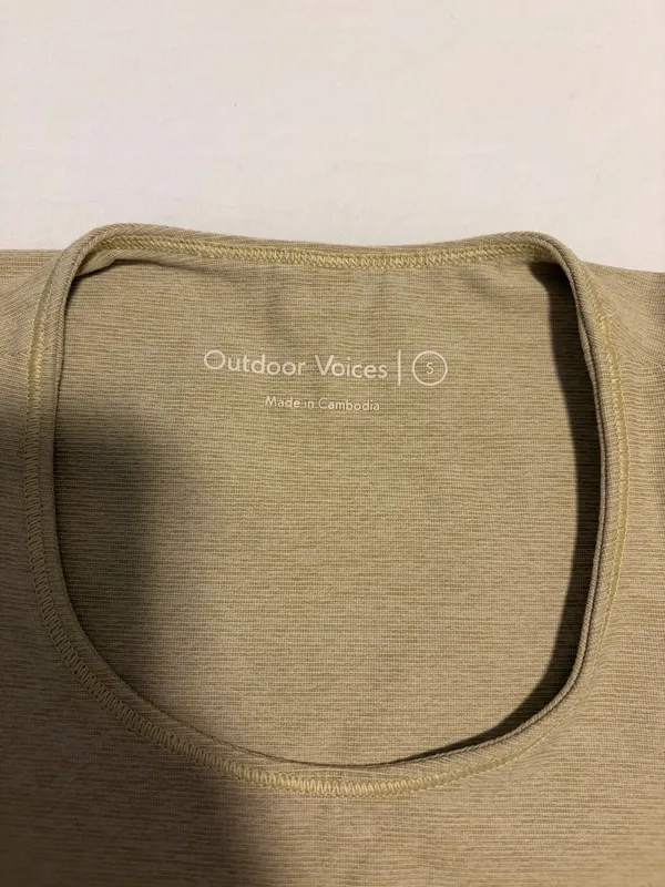 Outdoor Voices Open Back Tank Top - Image 2