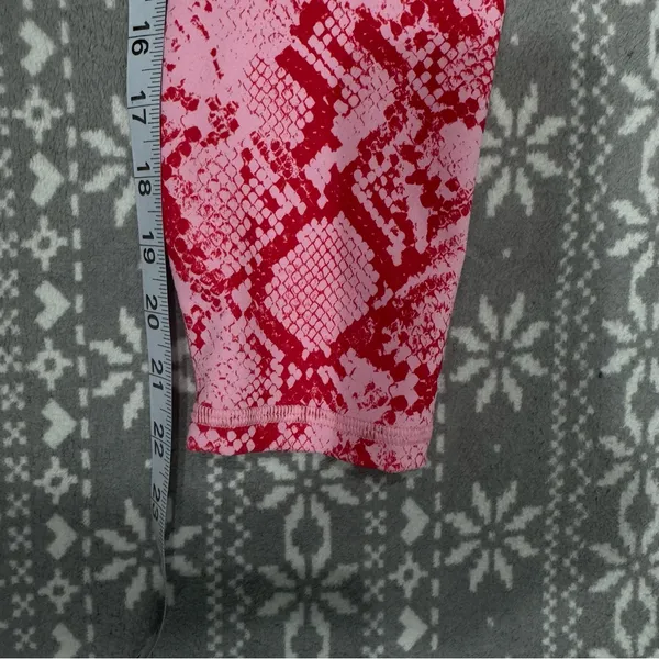 Fabletics Define PowerHold High-Waisted Capri Persimmon Phyton XXS‎ Activewear - Image 11