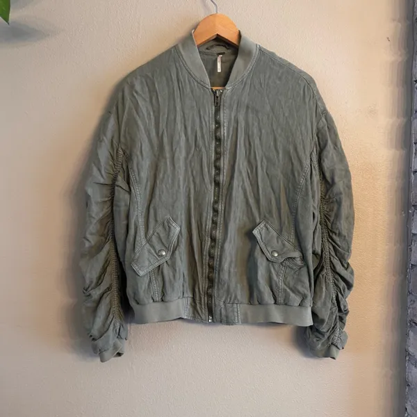 FREE PEOPLE Utility Bomber‎ Jacket - Image 3