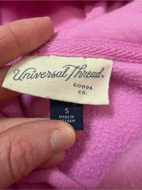 Universal Threads Today Is A Good Day Pink Pullover Hoodie - Image 5