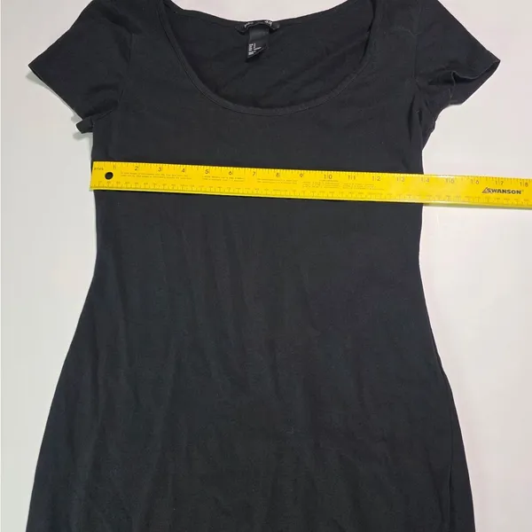 H&M Black Mini Dress - Image 5