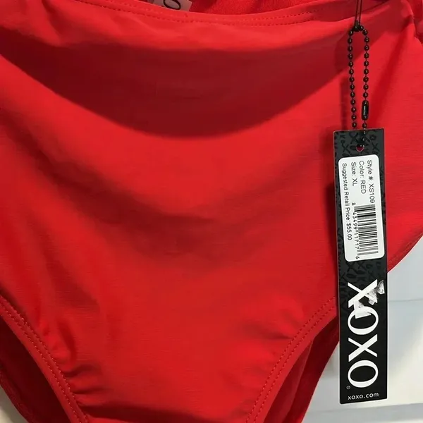 Flawed NWT XL XOXO‎ bikini bottom strappy sides - Image 2