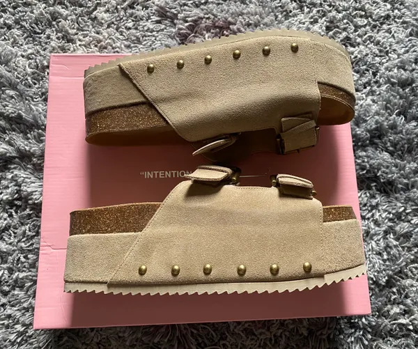 Free People Flatform Sandals - Image 4