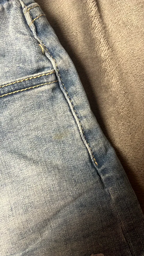 Denim Shorts Size 28 - Image 3