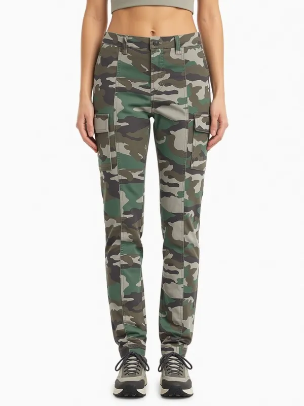 J. Crew Women’s Camo Cargo Toothpick Pants - 26 - Image 2