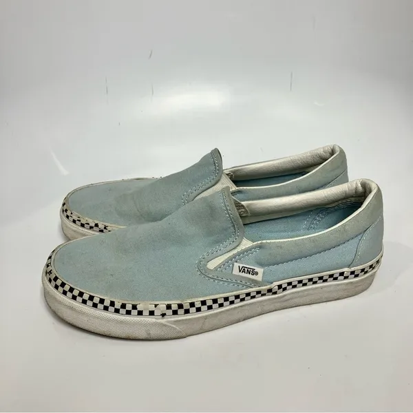 Vans low top trainers‎ sneakers light blue white - Image 8