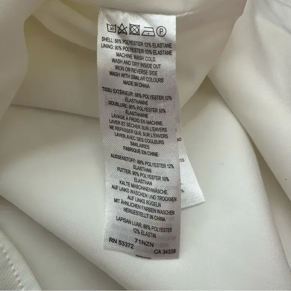 French Connection White Corset Dress - Image 11